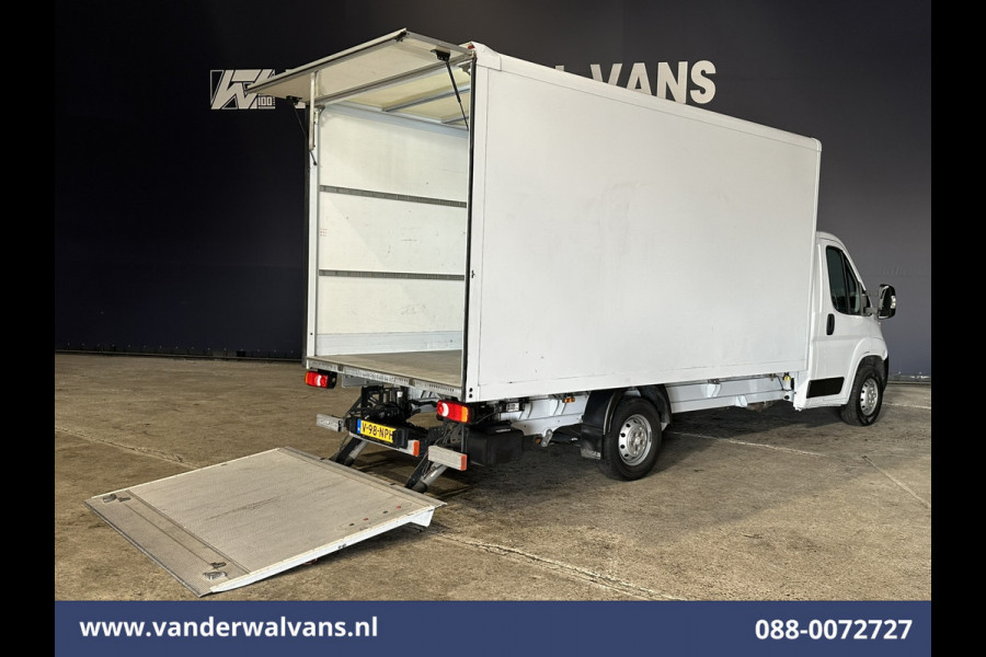 Citroën Jumper 2.2 BlueHDi 141pk Bakwagen 436cm Lang Laadklep Euro6 Airco | 1015kg laadvermogen | Cruisecontrol Camera, Bijrijdersbank