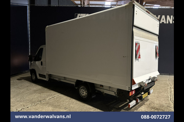 Peugeot Boxer 2.2 BlueHDi 141pk Bakwagen 436cm Lang Laadklep Euro6 Airco | Cruisecontrol | 1085kg laadvermogen Bijrijdersbank.