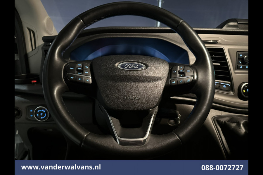 Ford Transit 2.0 TDCI 161pk Bakwagen Laadklep Euro6 Airco | Cruisecontrol | Verwarmde voorruit | 1040kg laadvermogen Bijrijdersbank