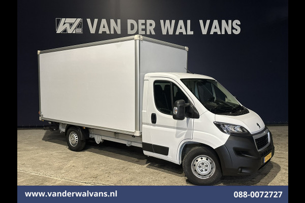 Peugeot Boxer 2.2 BlueHDi 165pk Bakwagen 434cm Lang Laadklep Euro6 Airco | Camera | Cruisecontrol Bijrijdersbank, 910kg laadvermogen