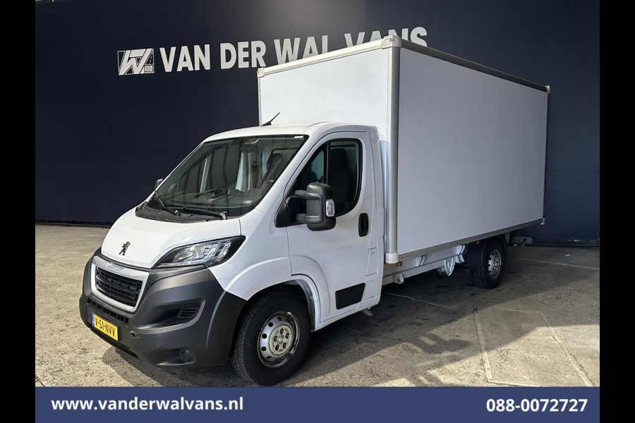 Peugeot Boxer 2.2 BlueHDi 165pk Bakwagen 434cm Lang Laadklep Euro6 Airco | Camera | Cruisecontrol Bijrijdersbank, 910kg laadvermogen