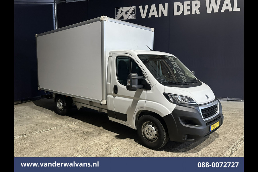 Peugeot Boxer 2.2 BlueHDi 165pk Bakwagen 434cm Lang Laadklep Euro6 Airco | Camera | Cruisecontrol Bijrijdersbank, 910kg laadvermogen