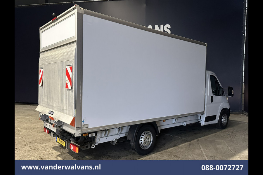 Peugeot Boxer 2.2 BlueHDi 165pk Bakwagen 434cm Lang Laadklep Euro6 Airco | Camera | Cruisecontrol Bijrijdersbank, 910kg laadvermogen