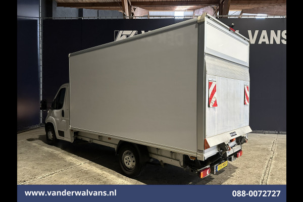 Peugeot Boxer 2.2 BlueHDi 165pk Bakwagen 434cm Lang Laadklep Euro6 Airco | Camera | Cruisecontrol Bijrijdersbank, 910kg laadvermogen