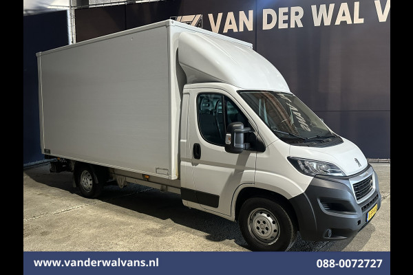 Peugeot Boxer 2.2 BlueHDi 141pk Bakwagen 428cm Lang Laadklep Euro6 Airco | Camera | 1085kg laadvermogen Bijrijdersbank