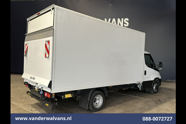 Iveco Daily 35C16 157pk Bakwagen Laadklep Dubbel Lucht Euro6 Airco | 920kg laadvermogen bijrijdersbank