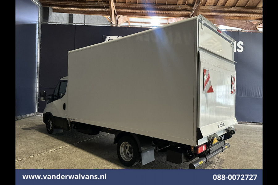 Iveco Daily 35C16 157pk Bakwagen Laadklep Dubbel Lucht Euro6 Airco | 920kg laadvermogen bijrijdersbank