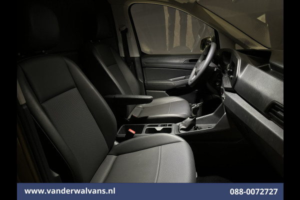 Volkswagen Caddy Cargo Maxi 2.0 TDI 102pk L2H1 Euro6 Airco | Camera | Apple Carplay | Bumper in de kleur Android Auto, Zijdeur