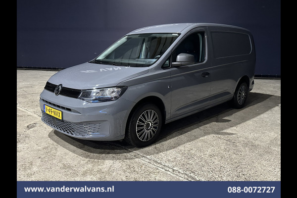 Volkswagen Caddy Cargo Maxi 2.0 TDI 102pk L2H1 Euro6 Airco | Camera | Apple Carplay | Bumper in de kleur Android Auto, Zijdeur