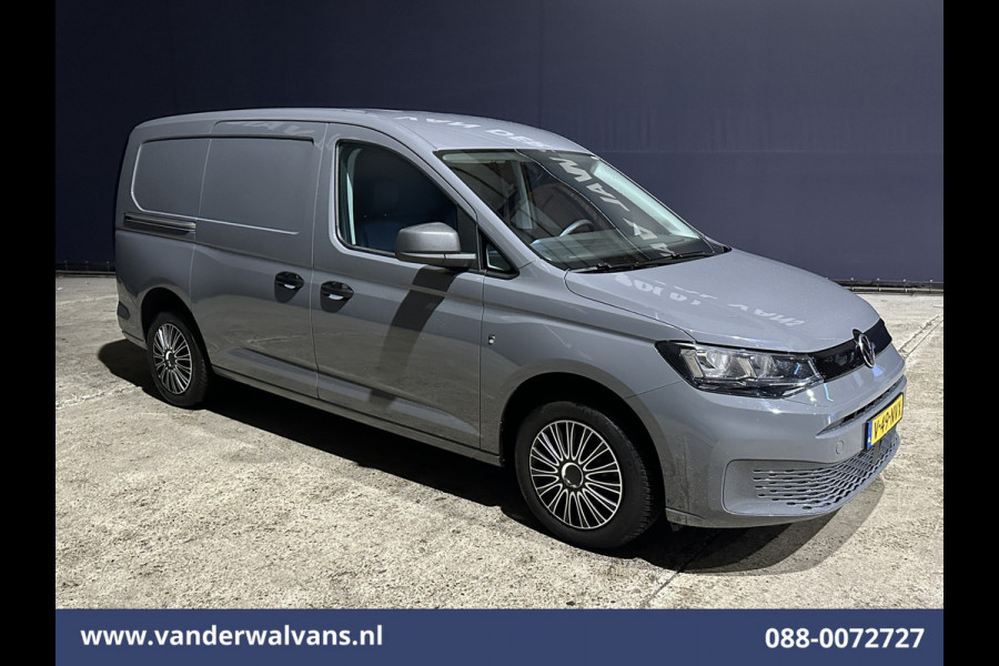 Volkswagen Caddy Cargo Maxi 2.0 TDI 102pk L2H1 Euro6 Airco | Camera | Apple Carplay | Bumper in de kleur Android Auto, Zijdeur