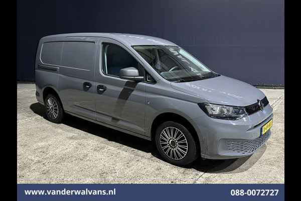 Volkswagen Caddy Cargo Maxi 2.0 TDI 102pk L2H1 Euro6 Airco | Camera | Apple Carplay | Bumper in de kleur Android Auto, Zijdeur