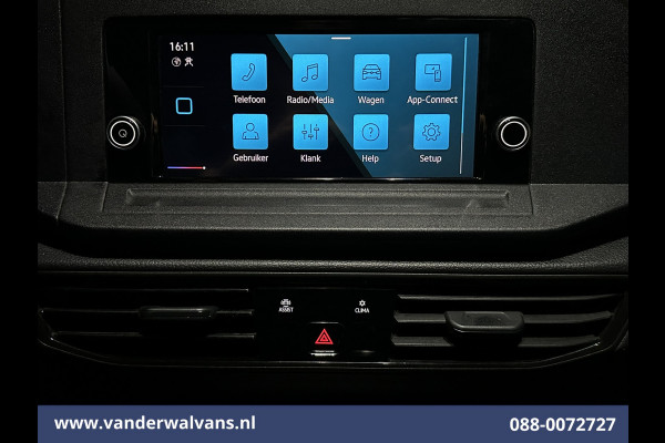 Volkswagen Caddy Cargo Maxi 2.0 TDI 102pk L2H1 Euro6 Airco | Camera | Apple Carplay | Bumper in de kleur Android Auto, Zijdeur