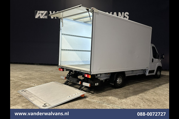 Peugeot Boxer 2.2 BlueHDi 141pk Bakwagen 436cm Lang Laadklep Euro6 Airco | 1055kg laadvermogen | Camera Cruisecontrol, Bijrijdersbank.
