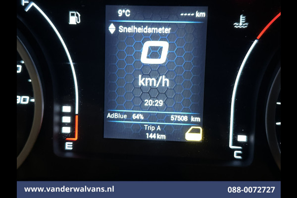 Iveco Daily 35C16H 157pk Bakwagen Laadklep Dubbel Lucht Euro6 Airco | 1010kg laadvermogen Bijrijdersbank
