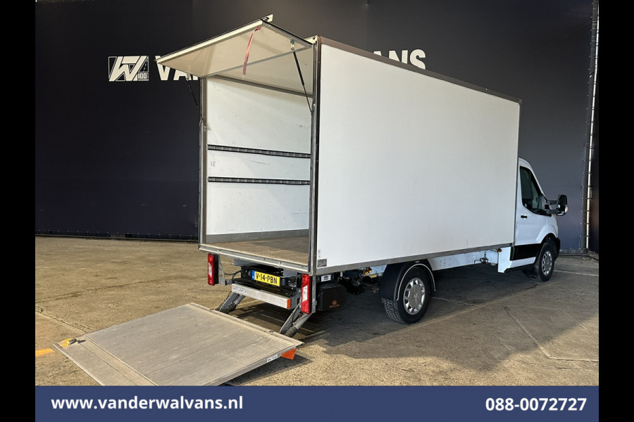 Ford Transit 2.0 TDCI 131pk Bakwagen Laadklep Euro6 Airco | 1040kg laadvermogen | Cruisecontrol | Verwarmde voorruit Bijrijdersbank