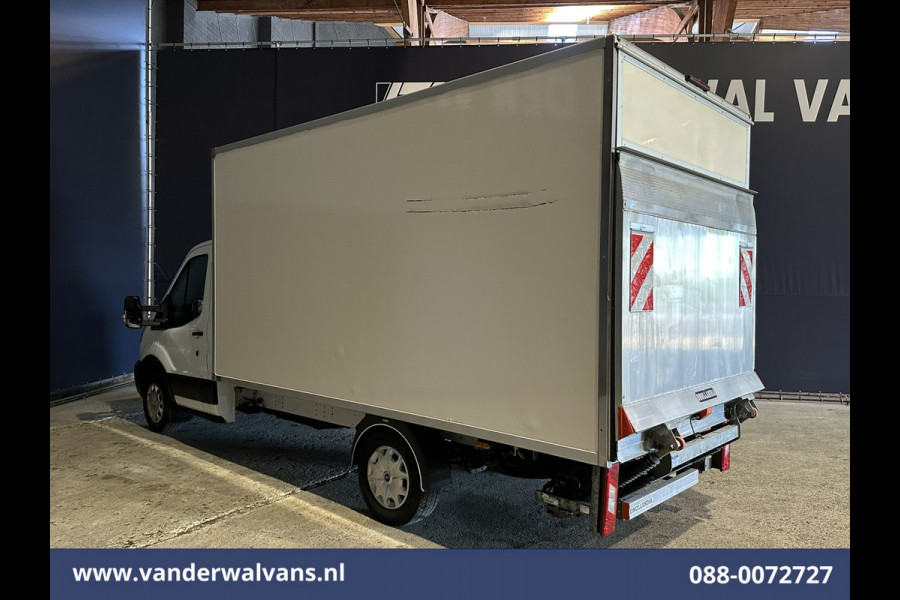 Ford Transit 2.0 TDCI 131pk Bakwagen Laadklep Euro6 Airco | 1040kg laadvermogen | Cruisecontrol | Verwarmde voorruit Bijrijdersbank