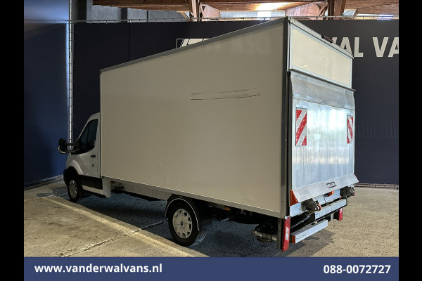 Ford Transit 2.0 TDCI 131pk Bakwagen Laadklep Euro6 Airco | 1040kg laadvermogen | Cruisecontrol | Verwarmde voorruit Bijrijdersbank