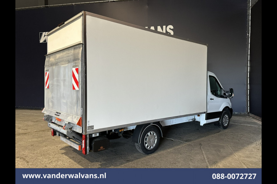 Ford Transit 2.0 TDCI 131pk Bakwagen Laadklep Euro6 Airco | 1040kg laadvermogen | Cruisecontrol | Verwarmde voorruit Bijrijdersbank