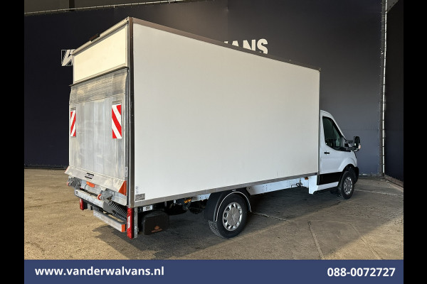 Ford Transit 2.0 TDCI 131pk Bakwagen Laadklep Euro6 Airco | 1040kg laadvermogen | Cruisecontrol | Verwarmde voorruit Bijrijdersbank