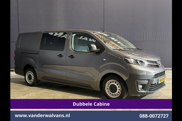 Toyota ProAce Worker 2.0 D-4D 145pk L3H1 Dubbele Cabine Euro6 Airco | 6-Zits | Navigatie | Apple Carplay | Cruisecontrol Android Auto, Parkeersensoren