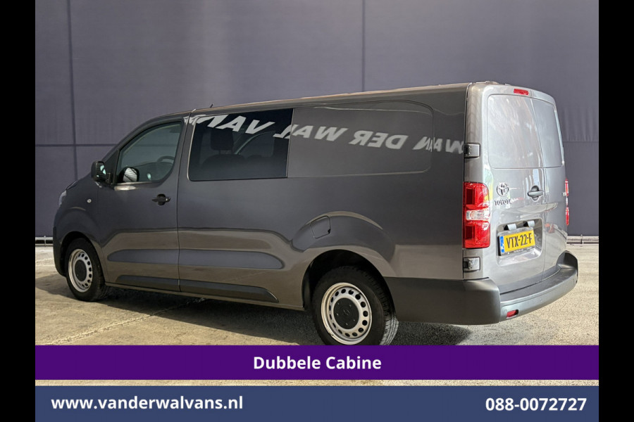 Toyota ProAce Worker 2.0 D-4D 145pk L3H1 Dubbele Cabine Euro6 Airco | 6-Zits | Navigatie | Apple Carplay | Cruisecontrol Android Auto, Parkeersensoren