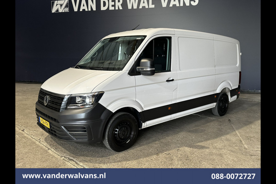 Volkswagen Crafter 2.0 TDI 141pk L3H2 L2H1 Euro6 Airco | Apple Carplay | Android Auto | Cruisecontrol Parkeersensoren, Bijrijdersbank, 3000kg trekvermogen