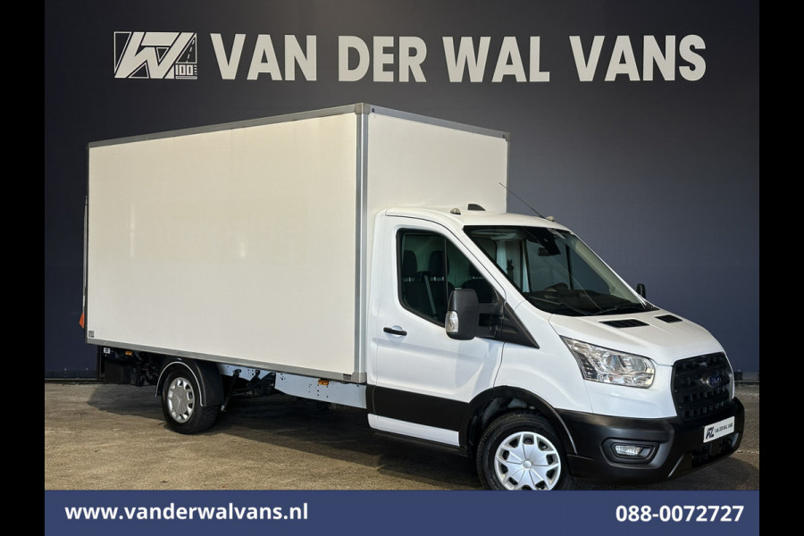 Ford Transit 2.0 TDCI 160pk Bakwagen 1231kg laadvermogen Laadklep Euro6 Airco | Lat om lat Betimmering | Cruisecontrol Verwarmde voorruit, Bijrijdersbank