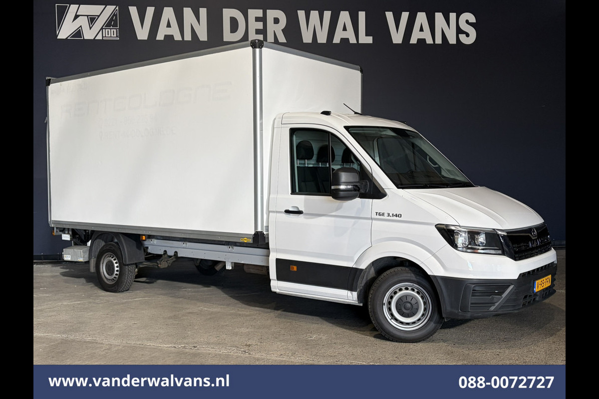 Volkswagen Crafter 2.0 141pk Bakwagen Laadklep Euro6 Airco | Apple Carplay | Android Auto Bijrijdersbank, 969kg laadvermogen