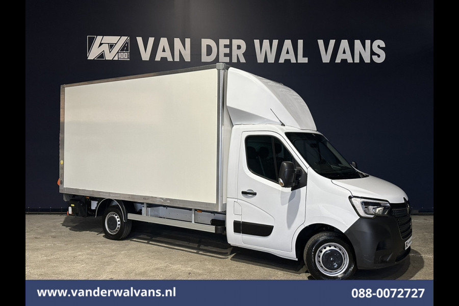 Renault Master 2.3 dCi 146pk Bakwagen 222cm Hoog Laadklep Euro6 Airco | Camera | Navigatie | LED Cruisecontrol, Bijrijdersbank