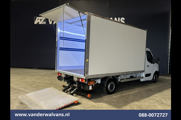 Renault Master 2.3 dCi 146pk Bakwagen 222cm Hoog Laadklep Euro6 Airco | Camera | Navigatie | LED Cruisecontrol, Bijrijdersbank