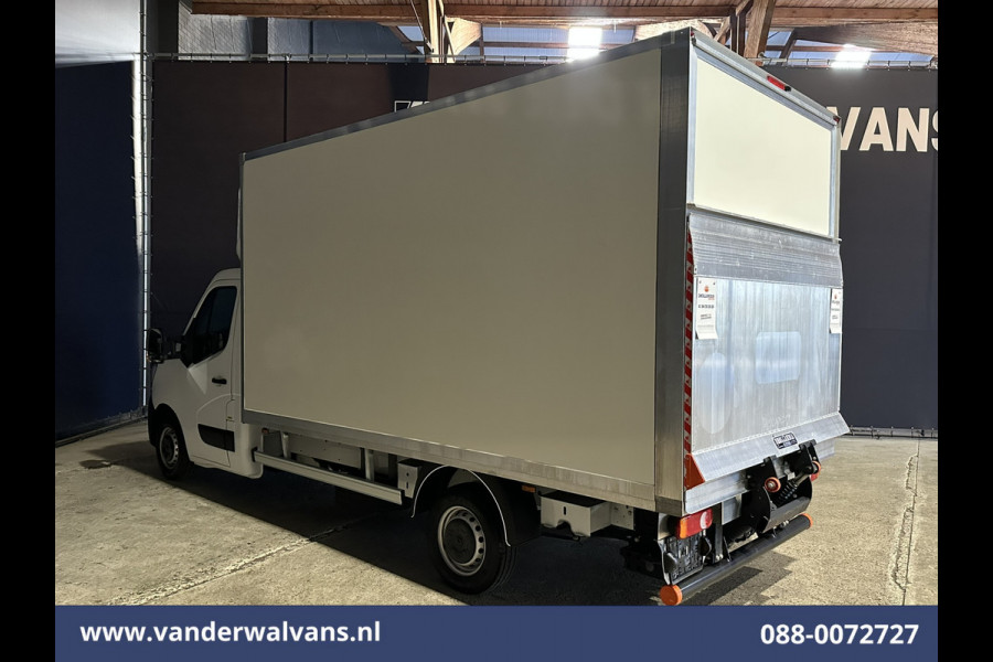 Renault Master 2.3 dCi 146pk Bakwagen 222cm Hoog Laadklep Euro6 Airco | Camera | Navigatie | LED Cruisecontrol, Bijrijdersbank