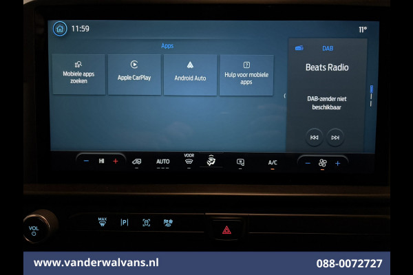 Ford Transit Custom 2.0 TDCI 136pk L2H1 Euro6 Airco | Camera | Apple Carplay | LED Cruisecontrol, Android Auto, Verwarmde Voorruit, Parkeersensoren, Bijrijdersbank, 2740kg trekvermogen