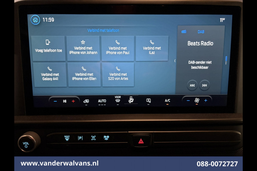 Ford Transit Custom 2.0 TDCI 136pk L2H1 Euro6 Airco | Camera | Apple Carplay | LED Cruisecontrol, Android Auto, Verwarmde Voorruit, Parkeersensoren, Bijrijdersbank, 2740kg trekvermogen