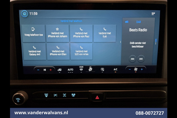 Ford Transit Custom 2.0 TDCI 136pk L2H1 Euro6 Airco | Camera | Apple Carplay | LED Cruisecontrol, Android Auto, Verwarmde Voorruit, Parkeersensoren, Bijrijdersbank, 2740kg trekvermogen