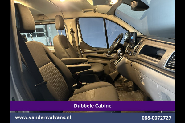 Ford Transit Custom 2.0 TDCI 170pk Automaat L2H1 Dubbele Cabine Euro6 Airco | 5-Zits | Xenon | Camera | Navigatie | Apple Carplay | LED Android Auto, Stoelverwarming, Verwarmde voorruit, Parkeersensoren, Trekhaak