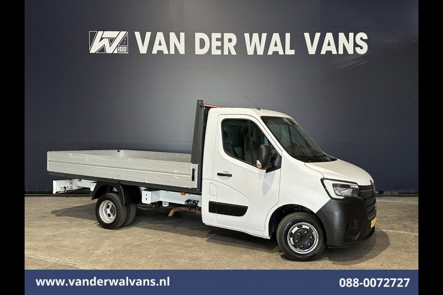 Renault Master 2.0 dCi Pick Up Open Laadbak Dubbel Lucht Euro6 Airco | Cruisecontrol | LED | Leder Bluetooth telefoonvoorbereiding