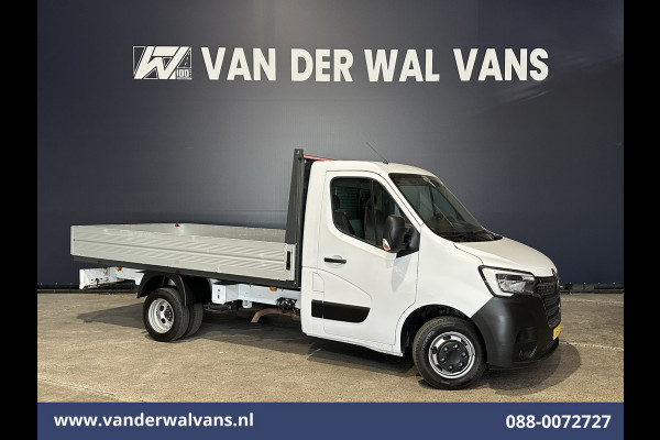 Renault Master 2.0 dCi Pick Up Open Laadbak Dubbel Lucht Euro6 Airco | Cruisecontrol | LED | Leder Bluetooth telefoonvoorbereiding
