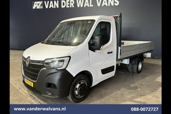Renault Master 2.0 dCi Pick Up Open Laadbak Dubbel Lucht Euro6 Airco | Cruisecontrol | LED | Leder Bluetooth telefoonvoorbereiding
