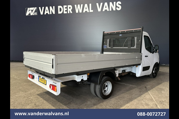 Renault Master 2.0 dCi Pick Up Open Laadbak Dubbel Lucht Euro6 Airco | Cruisecontrol | LED | Leder Bluetooth telefoonvoorbereiding