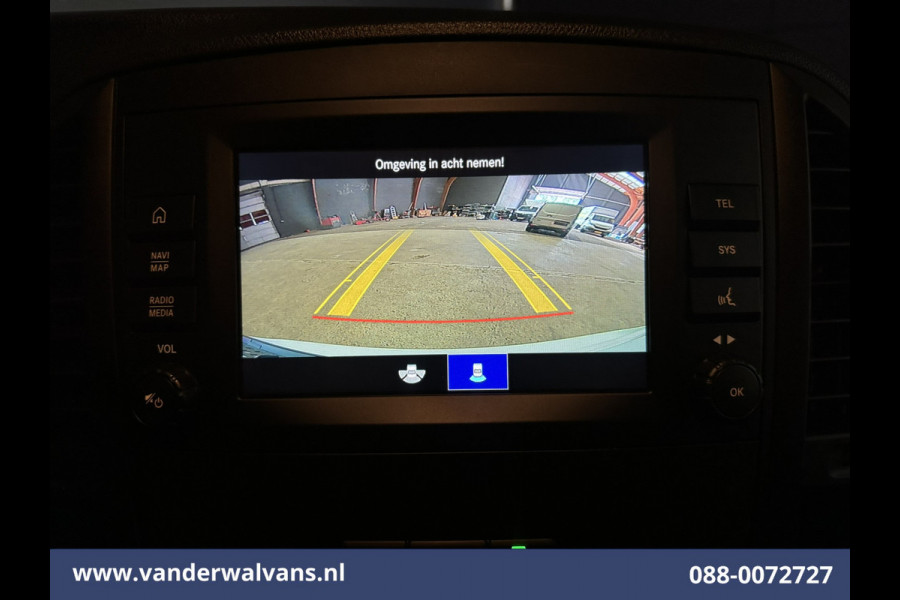 Mercedes-Benz Vito 116 CDI 164pk L3H1 Euro6 Airco | Camera | Apple Carplay | Cruisecontrol | Bumper in de kleur Stoelverwarming, Android Auto, Bijrijdersbank