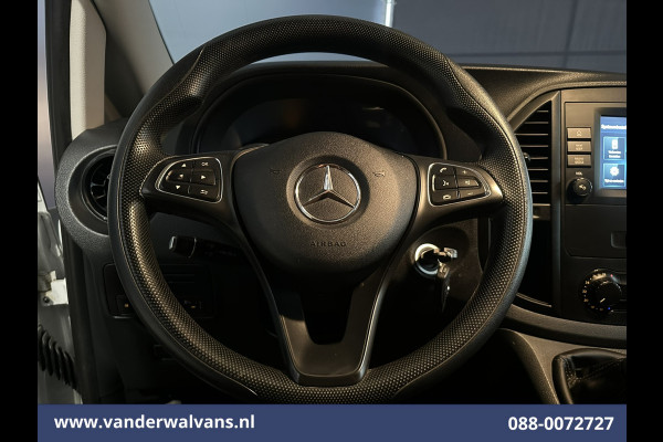 Mercedes-Benz Vito 116 CDI 164pk L3H1 Euro6 Airco | Camera | Apple Carplay | Cruisecontrol | Bumper in de kleur Stoelverwarming, Android Auto, Bijrijdersbank