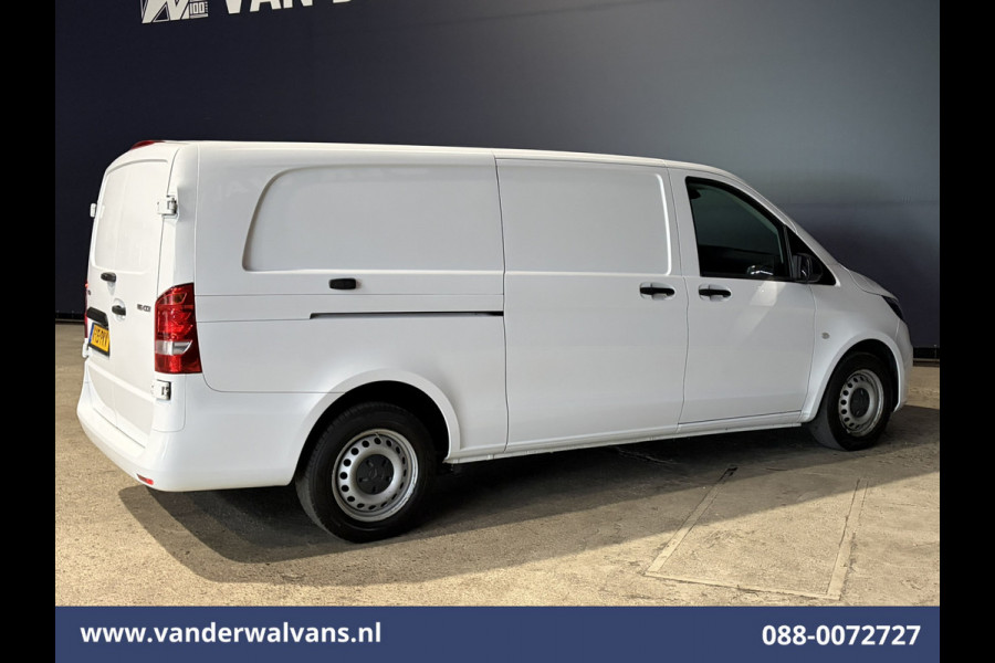Mercedes-Benz Vito 116 CDI 164pk L3H1 Euro6 Airco | Camera | Apple Carplay | Cruisecontrol | Bumper in de kleur Stoelverwarming, Android Auto, Bijrijdersbank