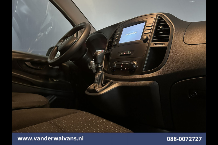 Mercedes-Benz Vito 116 CDI 164pk L3H1 Euro6 Airco | Camera | Apple Carplay | Cruisecontrol | Bumper in de kleur Stoelverwarming, Android Auto, Bijrijdersbank