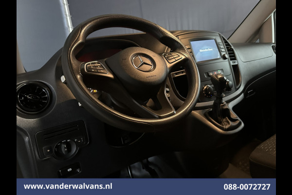 Mercedes-Benz Vito 116 CDI 164pk L3H1 Euro6 Airco | Camera | Apple Carplay | Cruisecontrol | Bumper in de kleur Stoelverwarming, Android Auto, Bijrijdersbank