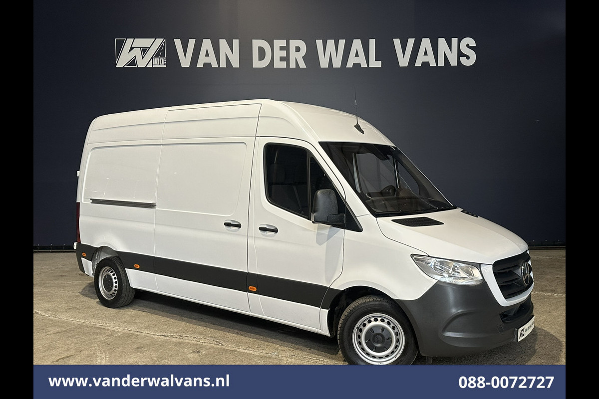 Mercedes-Benz Sprinter 314 CDI 143pk L2H2 Euro6 Airco | Camera | Trekhaak | Apple Carplay | Cruisecontrol Android Auto, Stoelverwarming, 270 Graden Achterdeuren, Bijrijdersbank