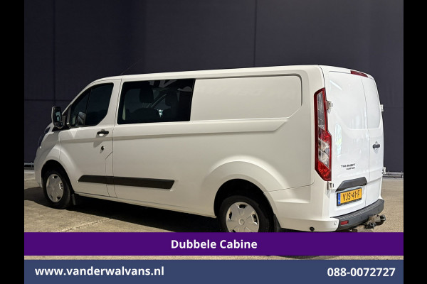 Ford Transit Custom 2.0 TDCI L2H1 Dubbele Cabine Inrichting Euro6 Airco | 6-Zits | Camera | LED | Apple Carplay | 2750kg Trekhaak Android Auto, Cruisecontrol, Verwarmde voorruit, Parkeersensoren
