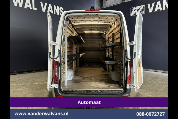 Mercedes-Benz Sprinter 315 CDI 150pk 9G-Tronic Automaat L3H2 *Post NL inrichting* Euro6 Airco | Camera | Apple Carplay | Cruisecontrol Android Auto, Trekhaak, Sidebars, Chauffeursstoel, Bijrijdersbank