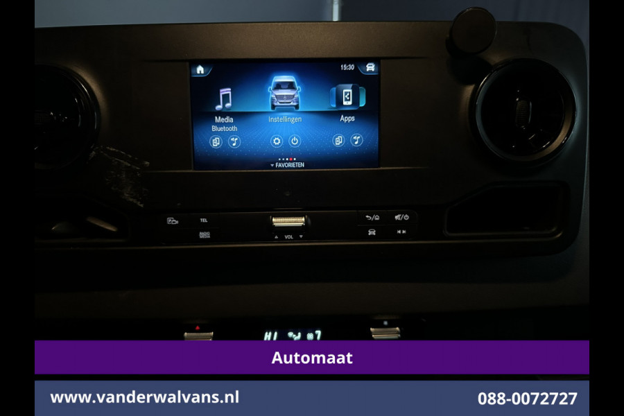 Mercedes-Benz Sprinter 315 CDI 150pk 9G-Tronic Automaat L3H2 *Post NL inrichting* Euro6 Airco | Camera | Apple Carplay | Cruisecontrol Android Auto, Trekhaak, Sidebars, Chauffeursstoel, Bijrijdersbank