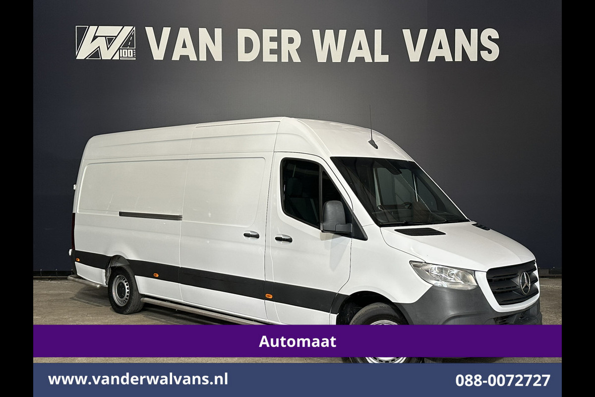 Mercedes-Benz Sprinter 315 CDI 150pk 9G-Tronic Automaat L3H2 *Post NL inrichting* Euro6 Airco | Camera | Apple Carplay | Cruisecontrol Android Auto, Chauffeursstoel, Sidebars, Bijrijdersbank