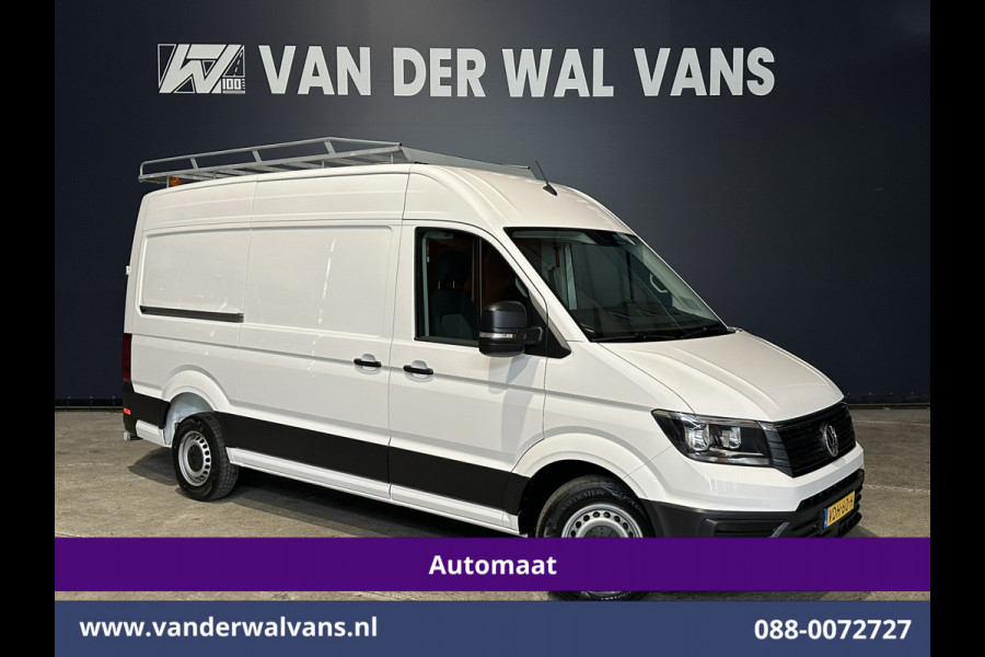 Volkswagen Crafter 2.0 TDI 141pk Automaat L3H3 L2H2 Euro6 Airco | Camera | Navigatie | 3000kg Trekhaak | Imperiaal | Apple Carplay Chauffeursstoel, Cruisecontrol, Android Auto, Parkeersensoren